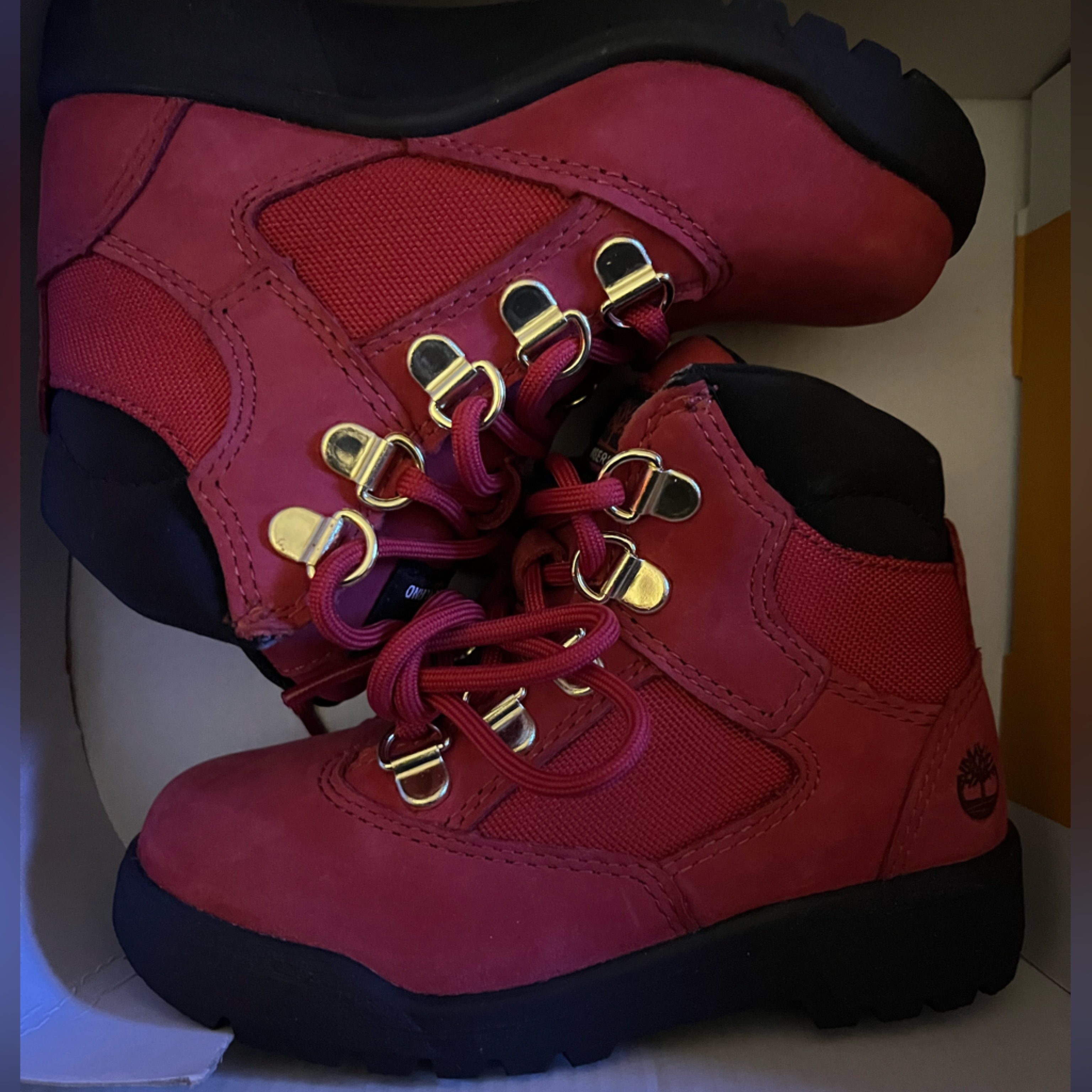 Brand New Red Timberlands